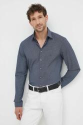 Calvin Klein cămașă bărbați, culoarea bleumarin, cu guler clasic, slim K10K112609 PPYH-KDM0DT_59X