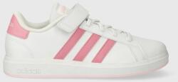 adidas sneakers pentru copii GRAND COURT 2.0 EL K culoarea alb PPYH-OBG01R_00X