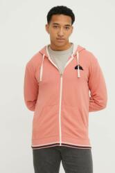 Quiksilver bluza barbati, culoarea roz, cu glugă, cu imprimeu PPYH-BLM0JZ_30X