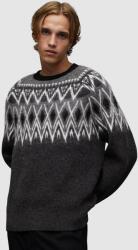 AllSaints pulover de lana Aces culoarea negru, călduros PPYH-SWM03M_99A