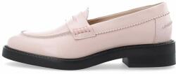 Bianco mocasini de piele BIAALMA femei, culoarea roz, cu toc plat, 11250989 PPYH-OBD11W_30X