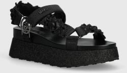 Liu Jo sandale FRIDA 28 femei, culoarea negru, cu platformă SA4143EX074S1013 PPYH-OBD2RR_99X