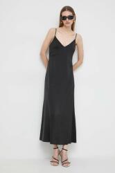 IVY & OAK rochie culoarea negru, maxi, drept IO117599 PPYH-SUD0OC_99X