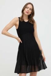 Silvian Heach rochie culoarea negru, midi, evazati MPYH-SUD00T_99X (GPP24454VE)