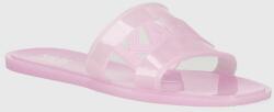 Karl Lagerfeld papuci JELLY femei, culoarea roz, KL80005T PPYH-KLD06E_30X