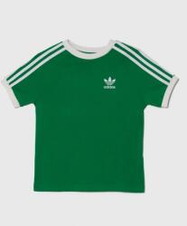 Adidas tricou de bumbac pentru copii culoarea verde, cu imprimeu PPYH-TSB06T_77X