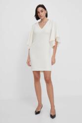 Ralph Lauren Lauren Ralph rochie culoarea bej, mini, drept 253855211 PPYH-SUD0TT_01X (253855211)