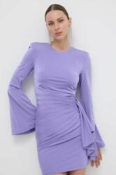 Silvian Heach rochie culoarea violet, mini, mulata MPYH-SUD00P_45X