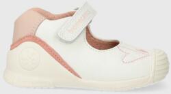 Biomecanics sandale din piele pentru copii culoarea alb PPYH-OBG0I2_00X