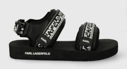 Karl Lagerfeld sandale ATLANTIK barbati, culoarea negru, KL70511 PPYH-OBM0R0_99X