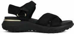 Geox sandale D SORAPIS + GRIP femei, culoarea negru, cu platforma, D45TBA 01511 C9999 PPYH-OBD28I_99X