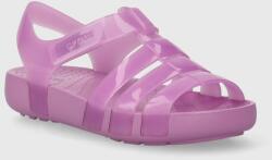 Crocs sandale copii ISABELLA JELLY SANDAL culoarea violet PPYH-OBG12L_40X