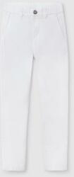 MAYORAL pantaloni copii culoarea alb, neted PPYH-SPB064_00X