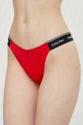 Calvin Klein chiloți de baie culoarea roșu KW0KW02430 PPYH-BID197_33X Costum de baie dama