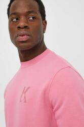 KARL LAGERFELD bluză bărbați, culoarea roz, uni 541900.705890 PPYH-SWM02Y_43X