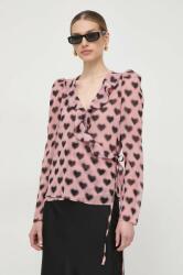 Silvian Heach bluza femei, culoarea roz, modelator MPYH-BDD00I_30X