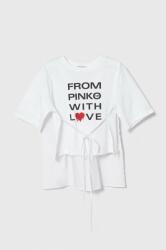 Pinko Up tricou copii culoarea alb PPYH-TSG0FD_00X