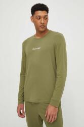 Calvin Klein longsleeve lounge culoarea verde, cu imprimeu 000NM2171E 9BYX-BUM08C_78X