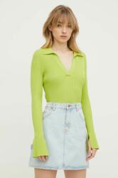 HUGO BOSS pulover femei, culoarea verde, light 50507957 PPYH-BDD00R_71X