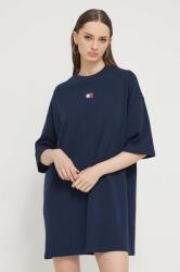 Tommy Hilfiger rochie din bumbac culoarea bleumarin, mini, oversize DW0DW18145 PPYH-SUD1YS_59X