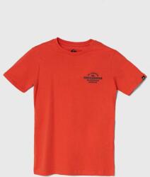 Quiksilver tricou de bumbac pentru copii TRADESMITHYTH culoarea rosu, cu imprimeu PPYH-TSB0KH_33X