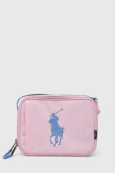 Ralph Lauren geanta de pranz pentru copii culoarea roz PPYX-TOG025_30X