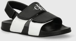 Calvin Klein Jeans sandale copii culoarea negru PPYH-OBK043_99X