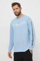 The North Face longsleeve din bumbac cu imprimeu PPYH-BUM02P_55X