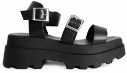 Altercore sandale Tove femei, culoarea negru, cu platforma, Tove MPYH-OBD008_99X