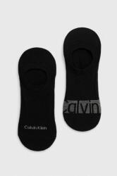 Calvin Klein sosete 2-pack barbati, culoarea negru PPYH-LGM03O_99A