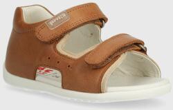 Garvalin sandale din piele pentru copii culoarea maro PPYH-OBB0D0_82X