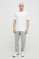 adidas Originals tricou din bumbac Fashion Graphic bărbați, culoarea alb, cu imprimeu, IT7494 PPYH-TSM0HW_00X