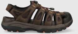 Skechers sandale Tresmen Outseen barbati, culoarea maro PPYX-OBM1PA_89X