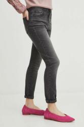 Medicine jeansi femei, culoarea gri ZPYH-SJD011_90J