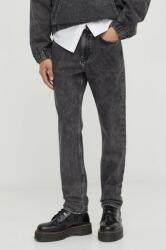 Karl Lagerfeld Jeans jeansi barbati, culoarea gri PPYH-SJM04D_90J