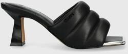 DKNY Crocs sneakers KADY femei, culoarea negru, cu toc cui K1462882 PPYH-KLD0NB_99X
