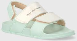 Calvin Klein Jeans sandale copii culoarea turcoaz PPYH-OBG05P_66X