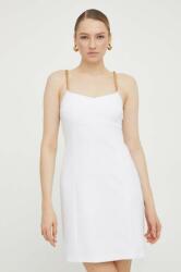 Michael Kors rochie culoarea alb, mini, drept PPYH-SUD07J_00X