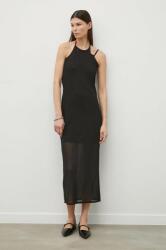 Won Hundred rochie culoarea negru, maxi, dreaptă 2819-13034 PPYH-SUD26K_99X (2819.13034)