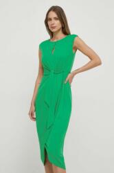 Ralph Lauren Lauren Ralph rochie culoarea verde, midi, mulată 250925939 PPYH-SUD05J_77X