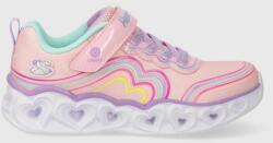 Skechers sneakers pentru copii HEART LIGHTS RETRO HEARTS culoarea roz PPYH-OBG11C_30X