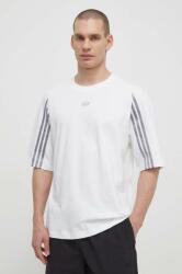 adidas Originals tricou din bumbac Fashion Raglan Cutline bărbați, culoarea alb, cu model, IT7446 PPYH-TSM0HT_00X