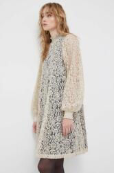 Bruuns Bazaar rochie culoarea bej, mini, drept PPYH-SUD02I_01X