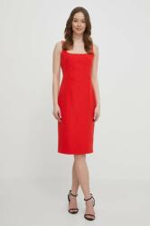 Artigli rochie culoarea rosu, midi, mulata PPYH-SUD2B7_33X (AA38574.ROSSO)