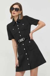 Michael Kors rochie culoarea negru, mini, drept PPYX-SUD0JH_99X
