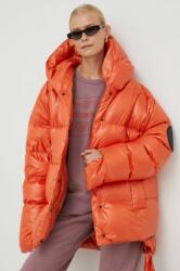 MMC STUDIO geaca de puf Jesso femei, culoarea portocaliu, de iarna, oversize 9BYY-KUD1Z4_22X