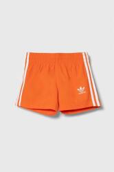 Adidas pantaloni scurti de baie copii culoarea portocaliu PPYH-BIB01U_22X