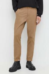 G-Star RAW pantaloni barbati, culoarea gri, cu fason chinos PPYX-SPM0EN_08X
