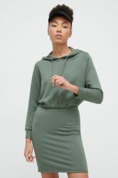 DKNY rochie culoarea verde, mini, drept PPYH-SUD02T_78X