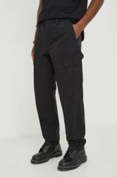 PS Paul Smith pantaloni barbati, culoarea negru, drept PPYH-SPM03I_99X